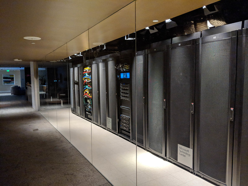 Server infrastructure in Irvine CA