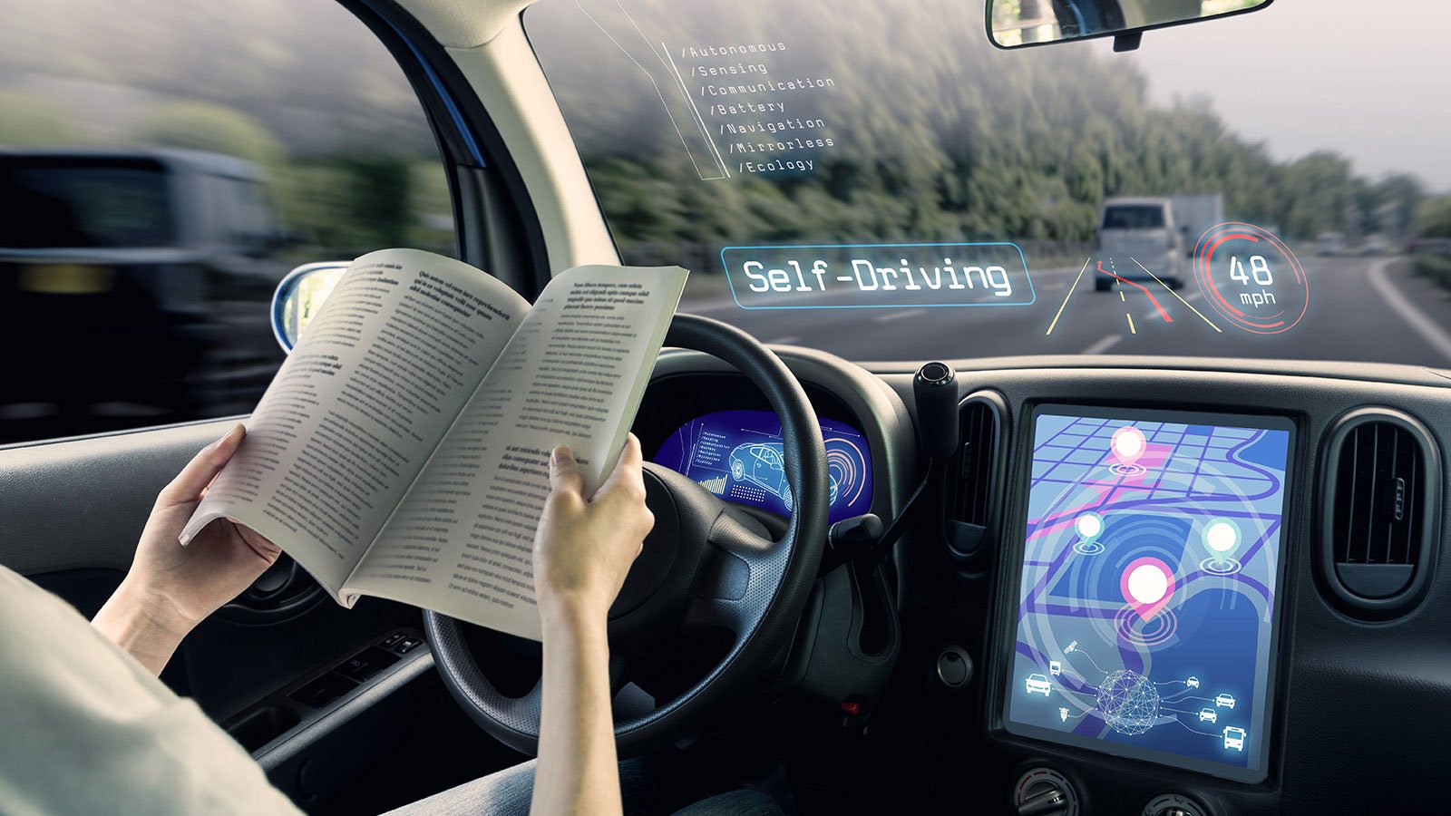 Self-driving car technology