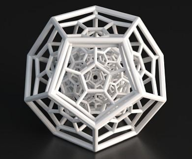 3D printed mathematical structures based on Sidler-ish designs