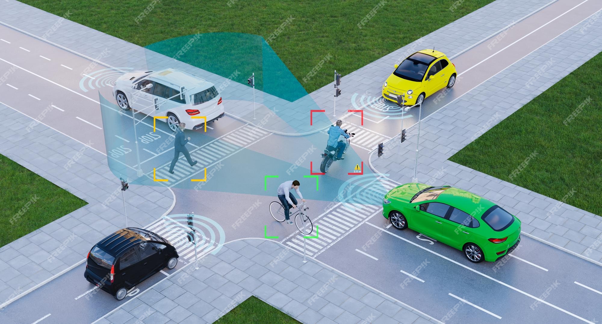 Autonomous vehicle making decisions on the road