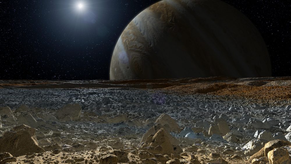 Europa Moon surface NASA