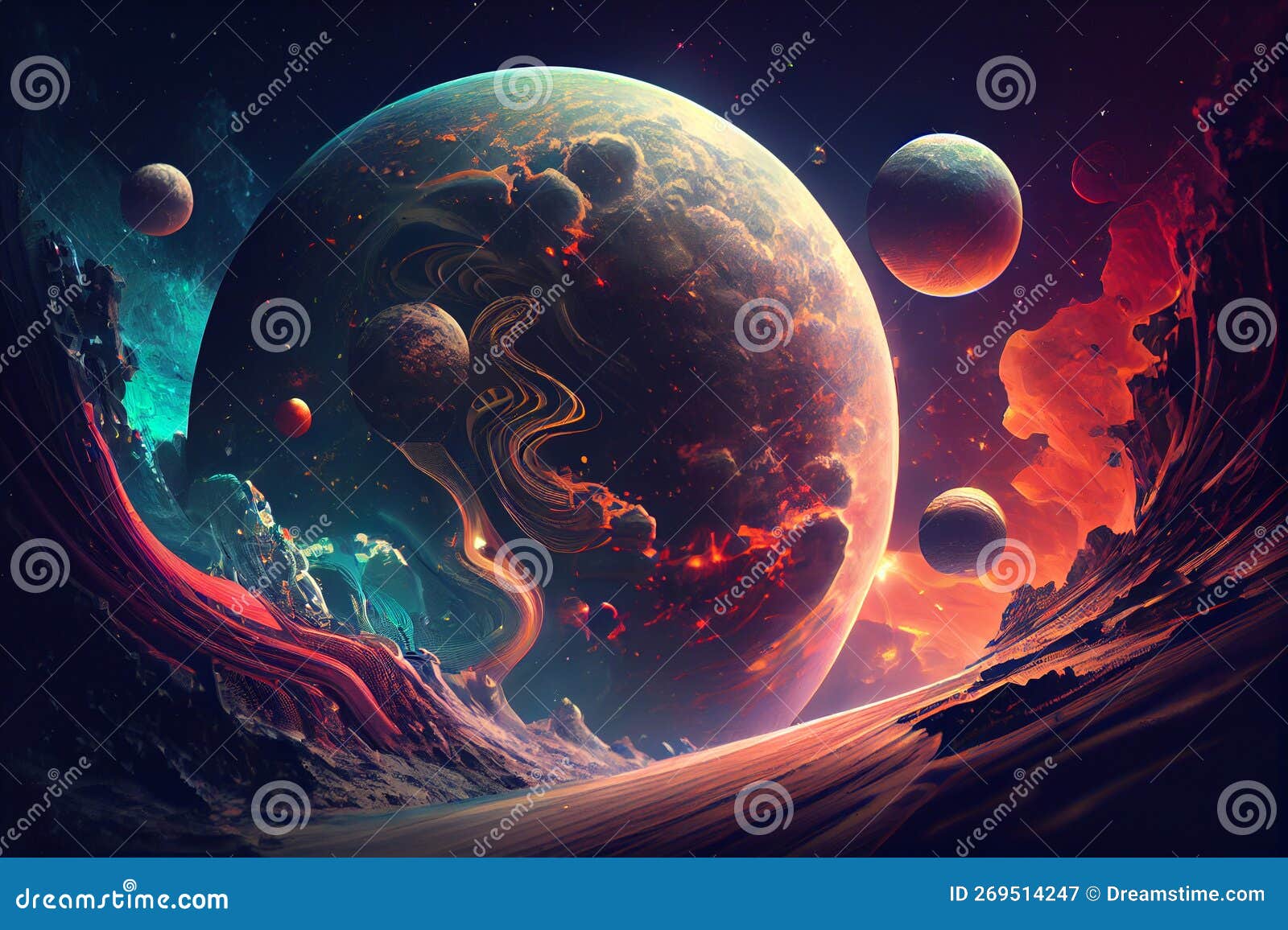 Interstellar Space Illustration