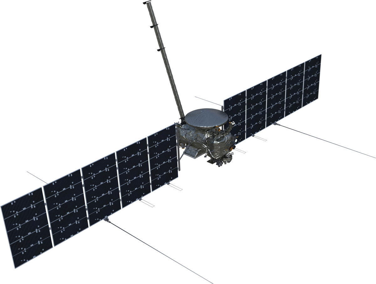 NASA Europa Clipper spacecraft diagram