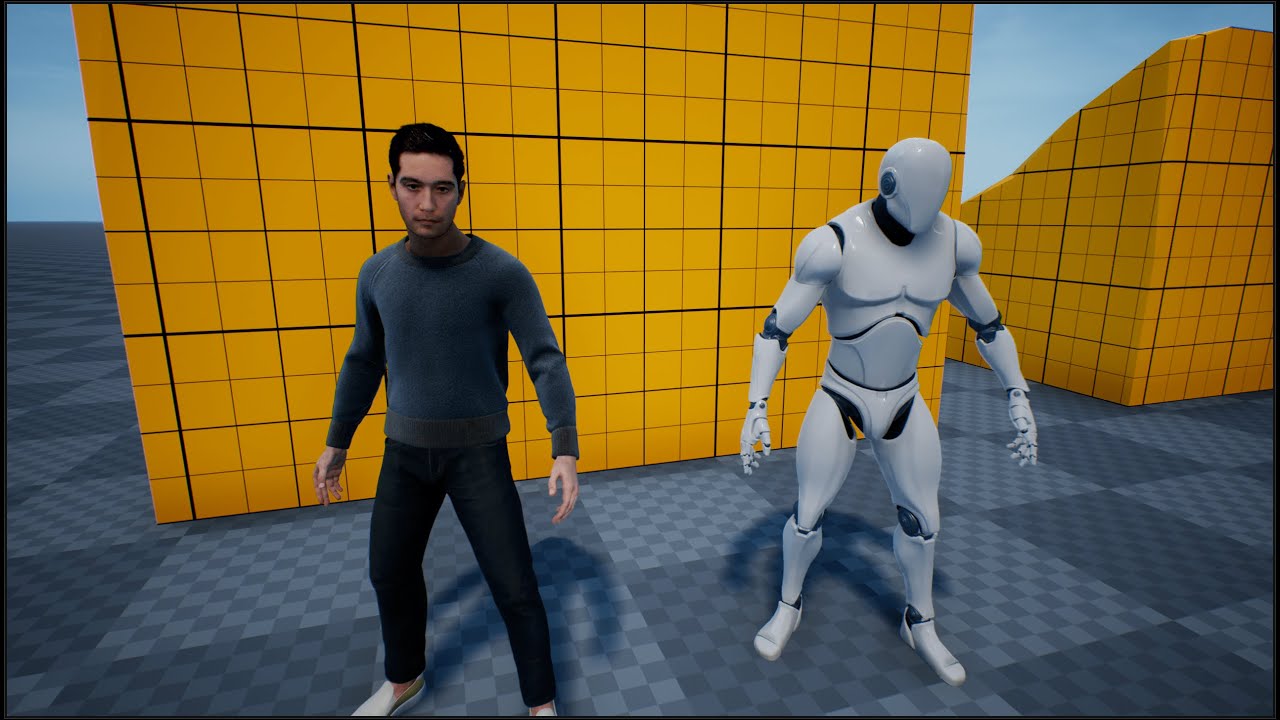 Unreal Engine Metahuman character animation